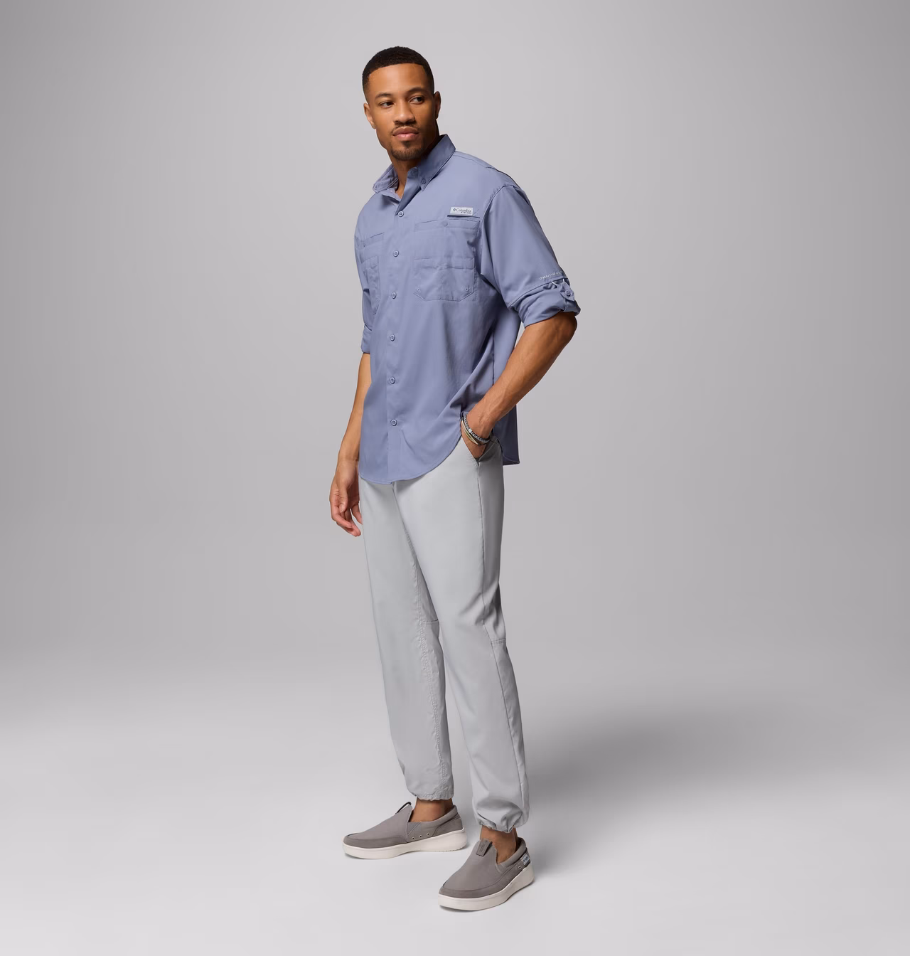 CAMISA MASCULINO COLUMBIA TAMIAMI II – foto 2